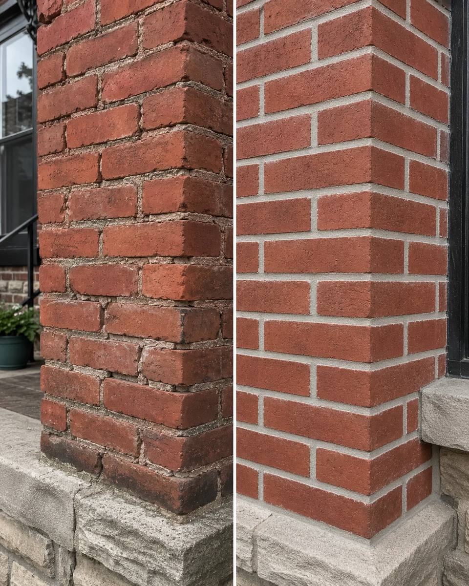 Brick restoration project in Dublin — photo 12
