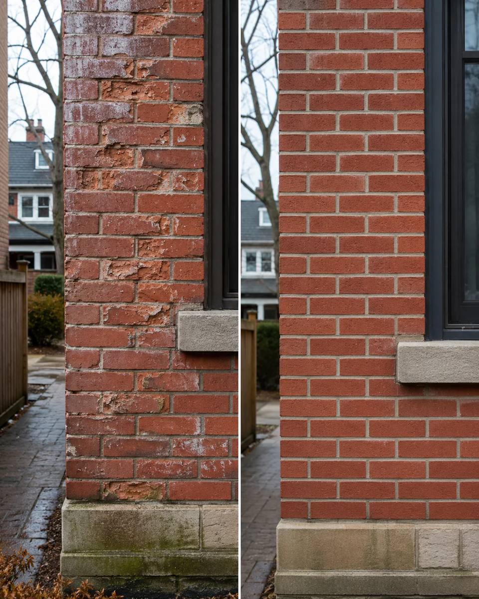 Brick restoration project in Dublin — photo 13