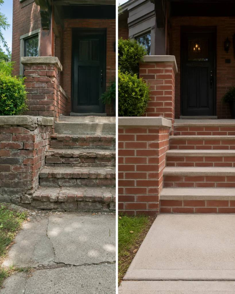 Brick restoration project in Dublin — photo 31